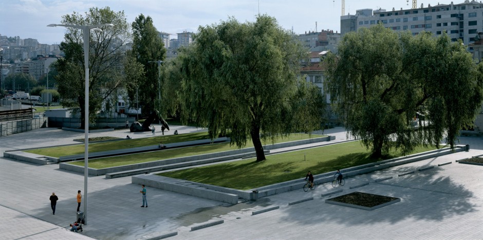 Spot de Plaza de la estrella de Vigo, España